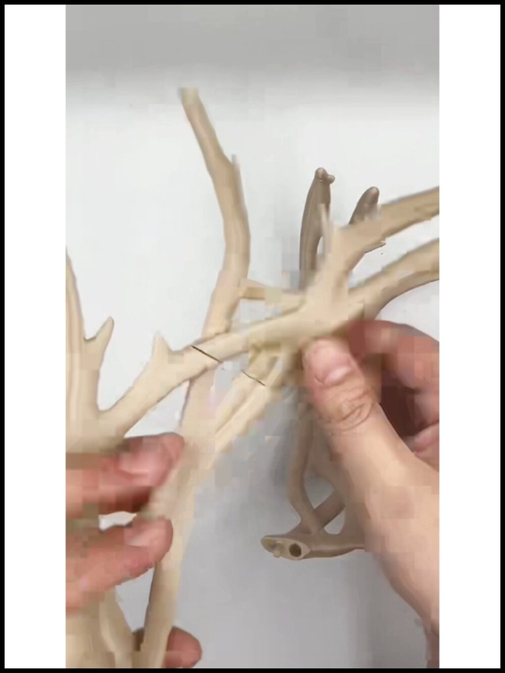 Elf Antler Headpiece - Fantasy Cosplay Crown for Renaissance Fair, LARP - Picture 6 of 6